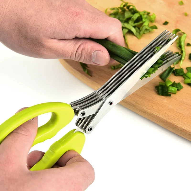 Kitchen Q - Ciseaux de cuisine multicouches en acier