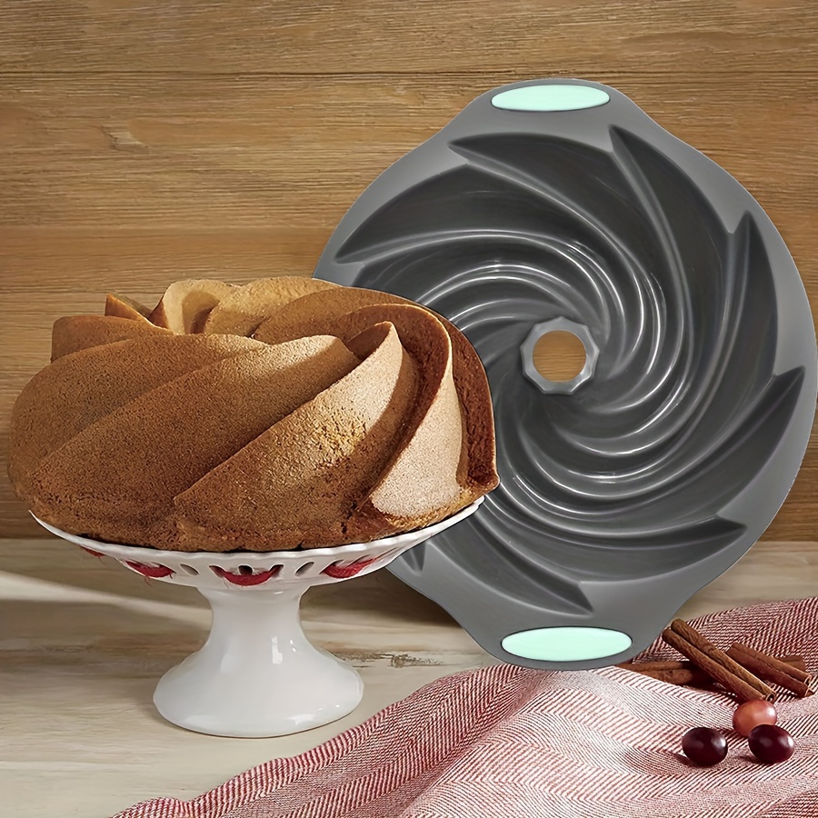 Kitchen Baking Utensils - Moule à gâteau cyclone en silicone