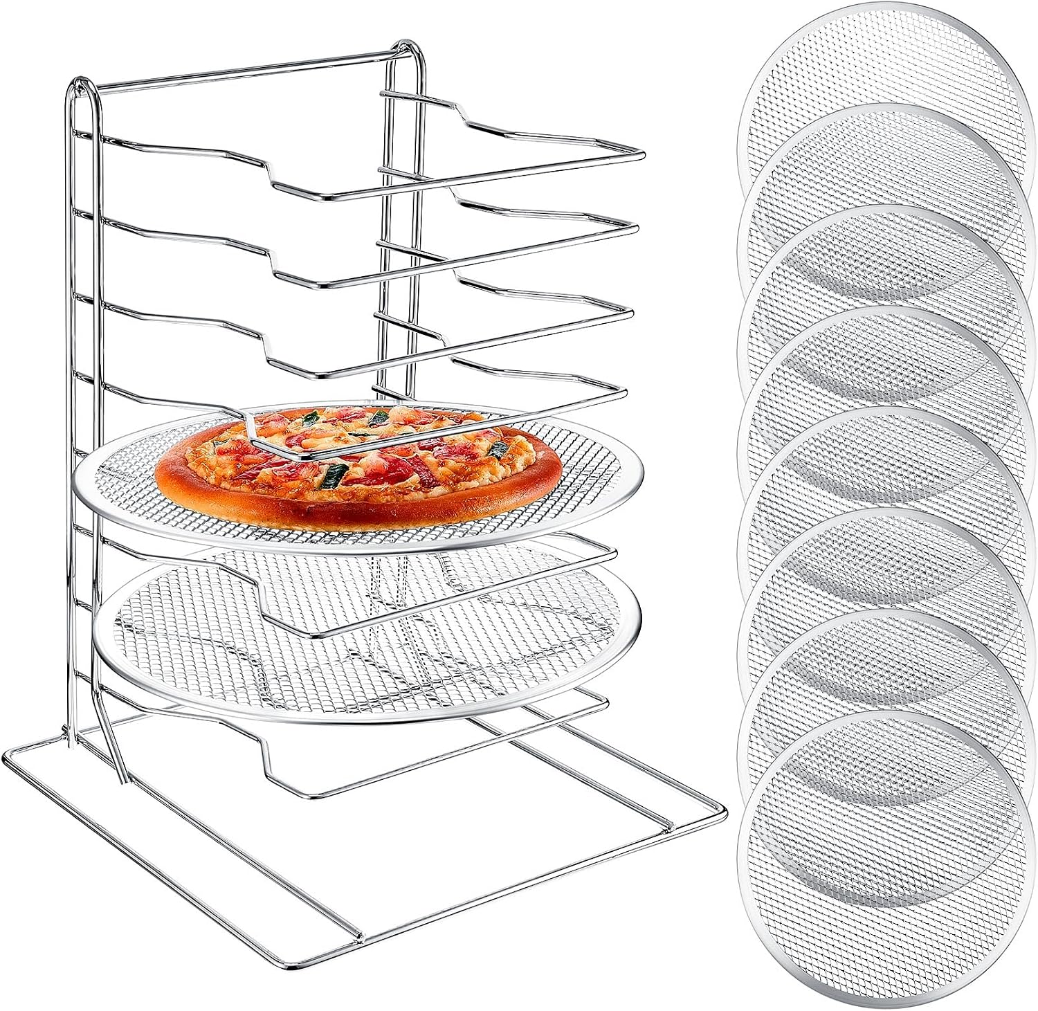 Commercial Kitchen For Baking - Étagère à pizza à 8 niveaux