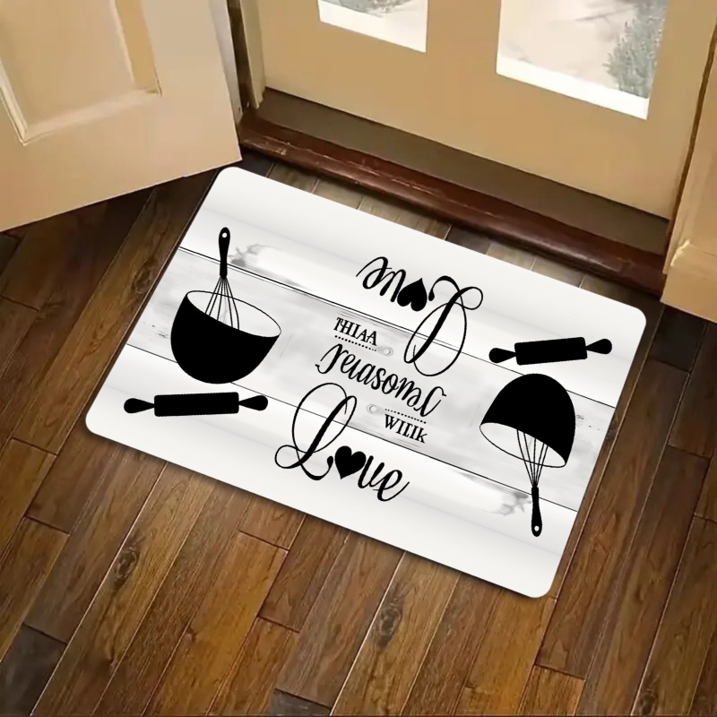 Kitchen Living Baking Mats - Tapis de sol antidérapant pour entrée