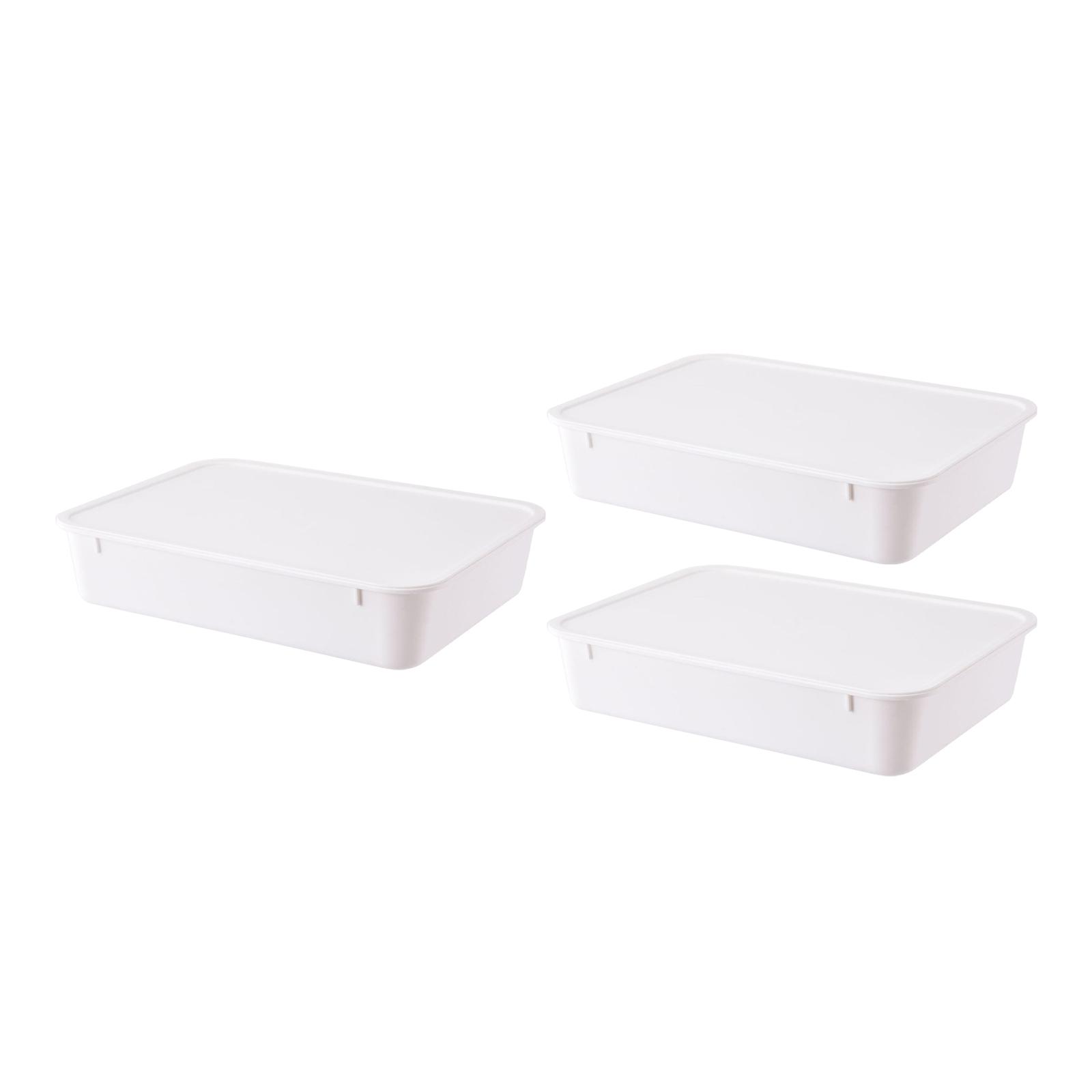 Kitchen Baking Storage Containers - Boîte d'épreuve de pâte à Pizza,