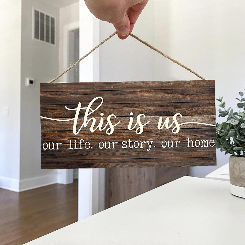 Kitchen Baking Cabinet - Décor mural rustique This is us,
