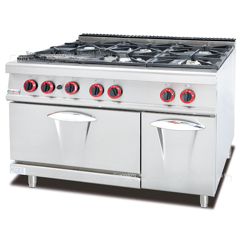 Commercial Kitchen For Baking - Cuisinière professionnelle verticale à gaz Jie