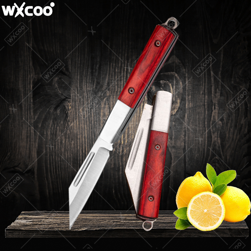Kitchen Q - Couteau de poche en acier inoxydable,