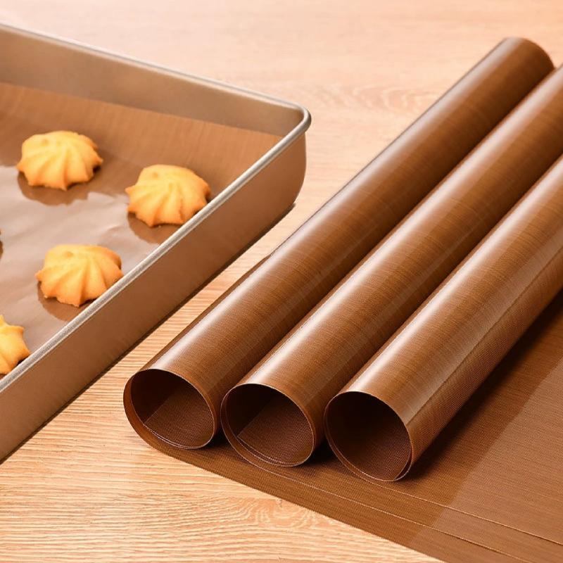 Kitchen Baking Sheets - Feuilles de cuisson réutilisables résistantes, tapis