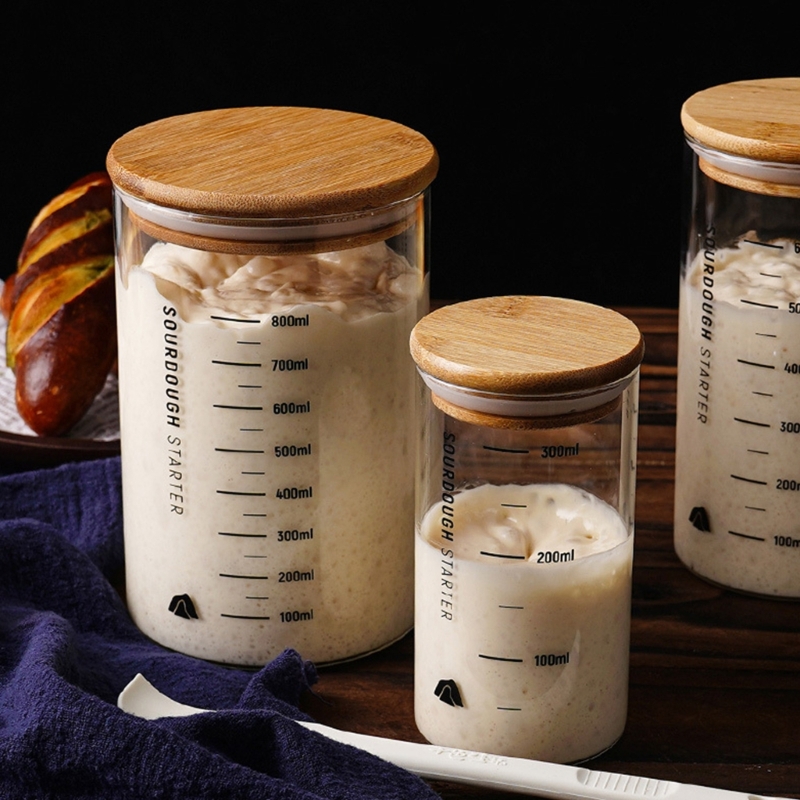 Kitchen Baking Storage Containers - Pot d'épreuve du levain, accessoire cuisine,