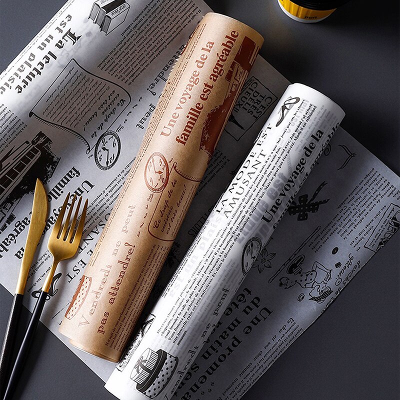 Kitchen Baking Sheets - Rouleau de papier absorbant l'huile pour
