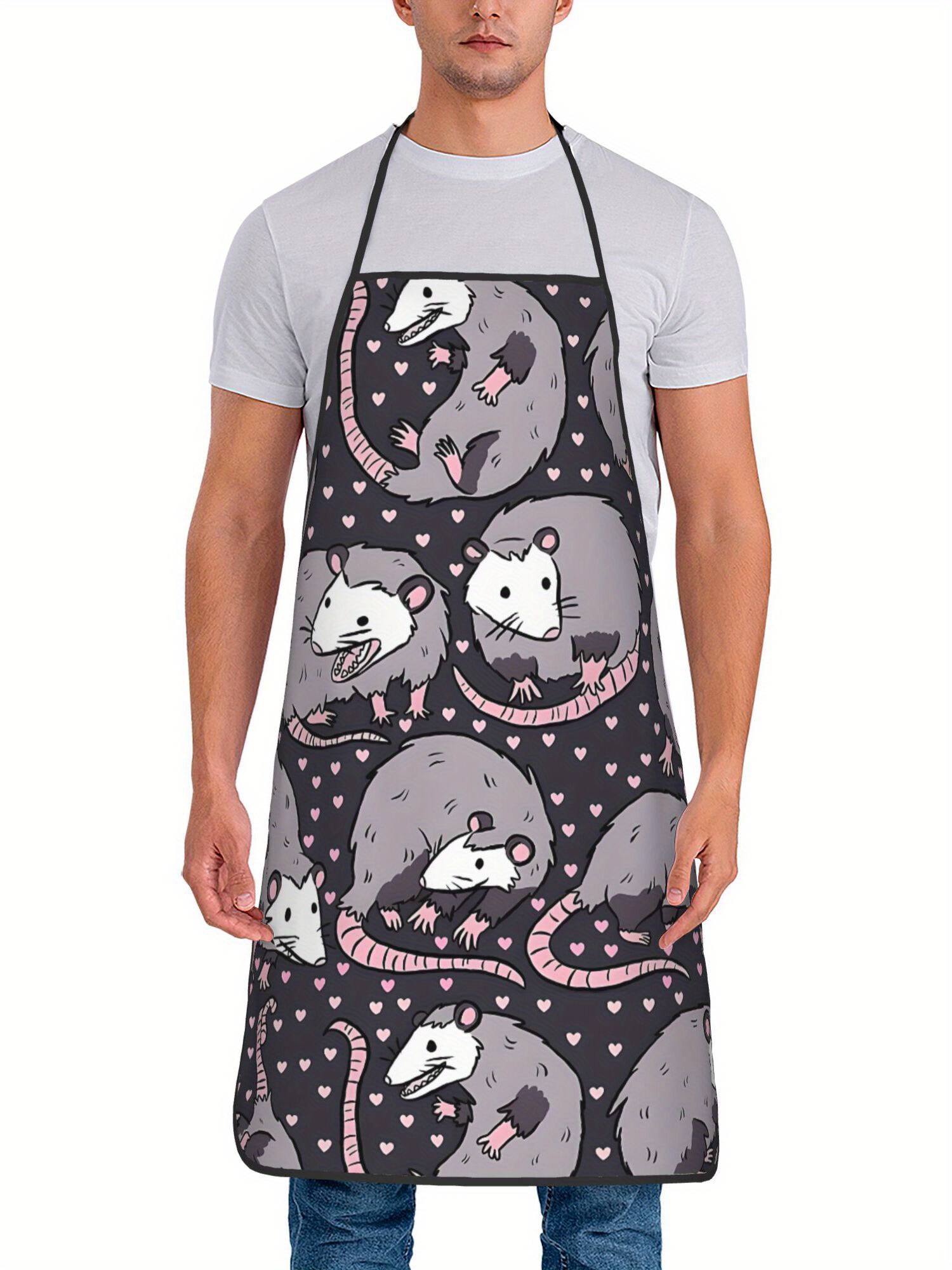 Tablier à motif d'opossum mign - Kitchen Baking Background avis et prix