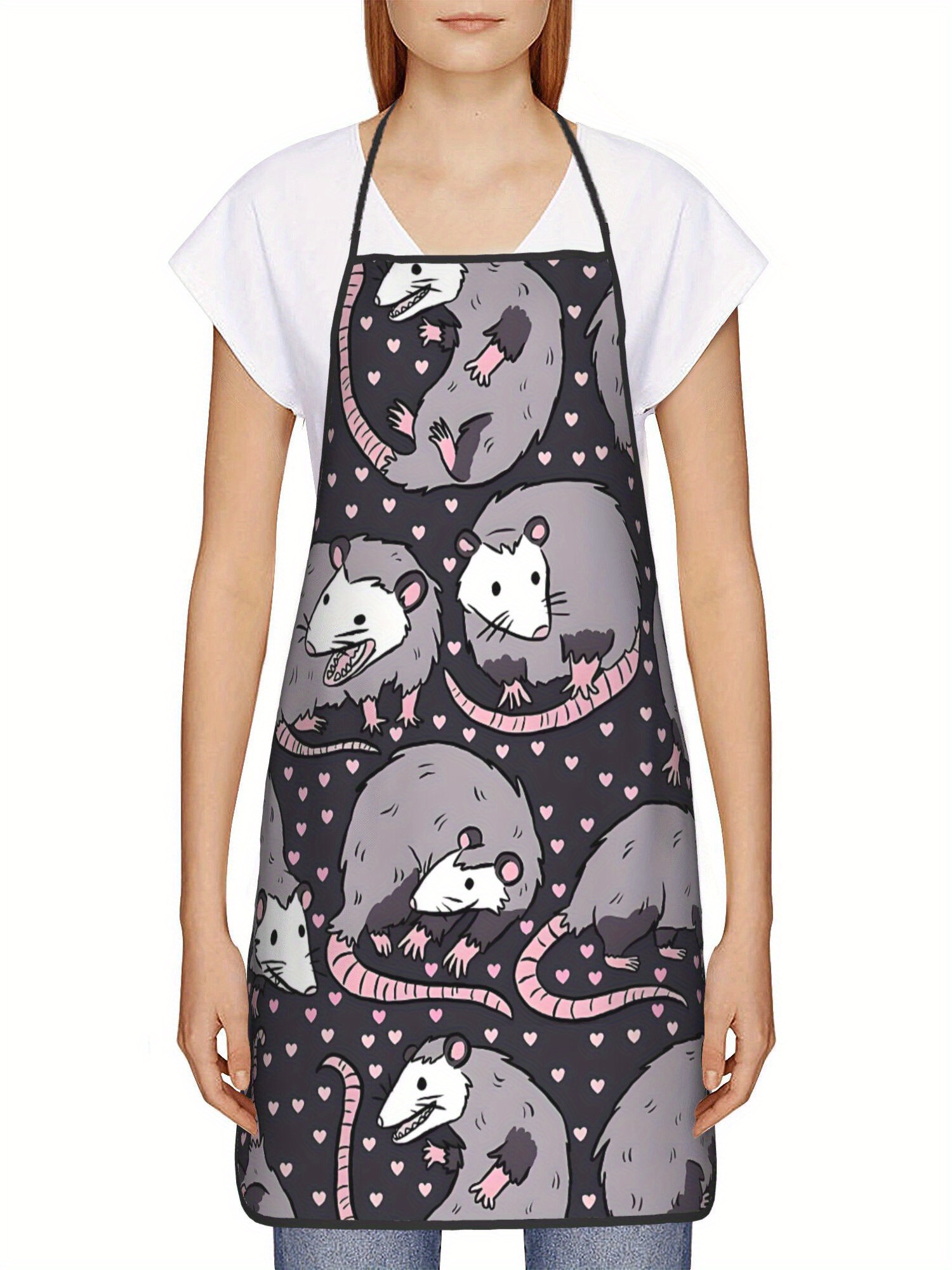 Tablier à motif d'opossum mign - Kitchen Baking Background avis et prix