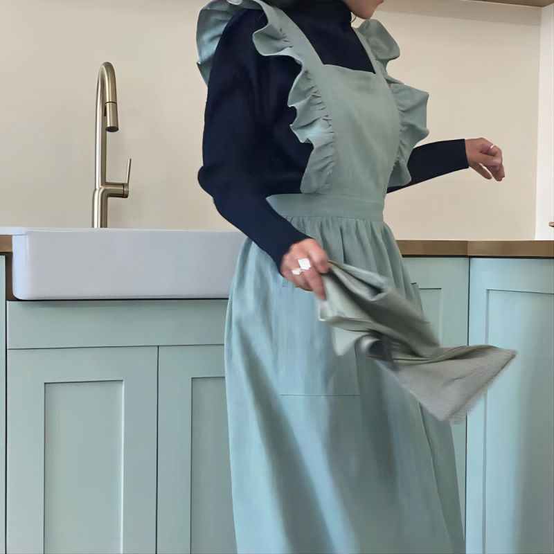 Tablier Vintage en coton et li - Kitchen For Baking avis et prix