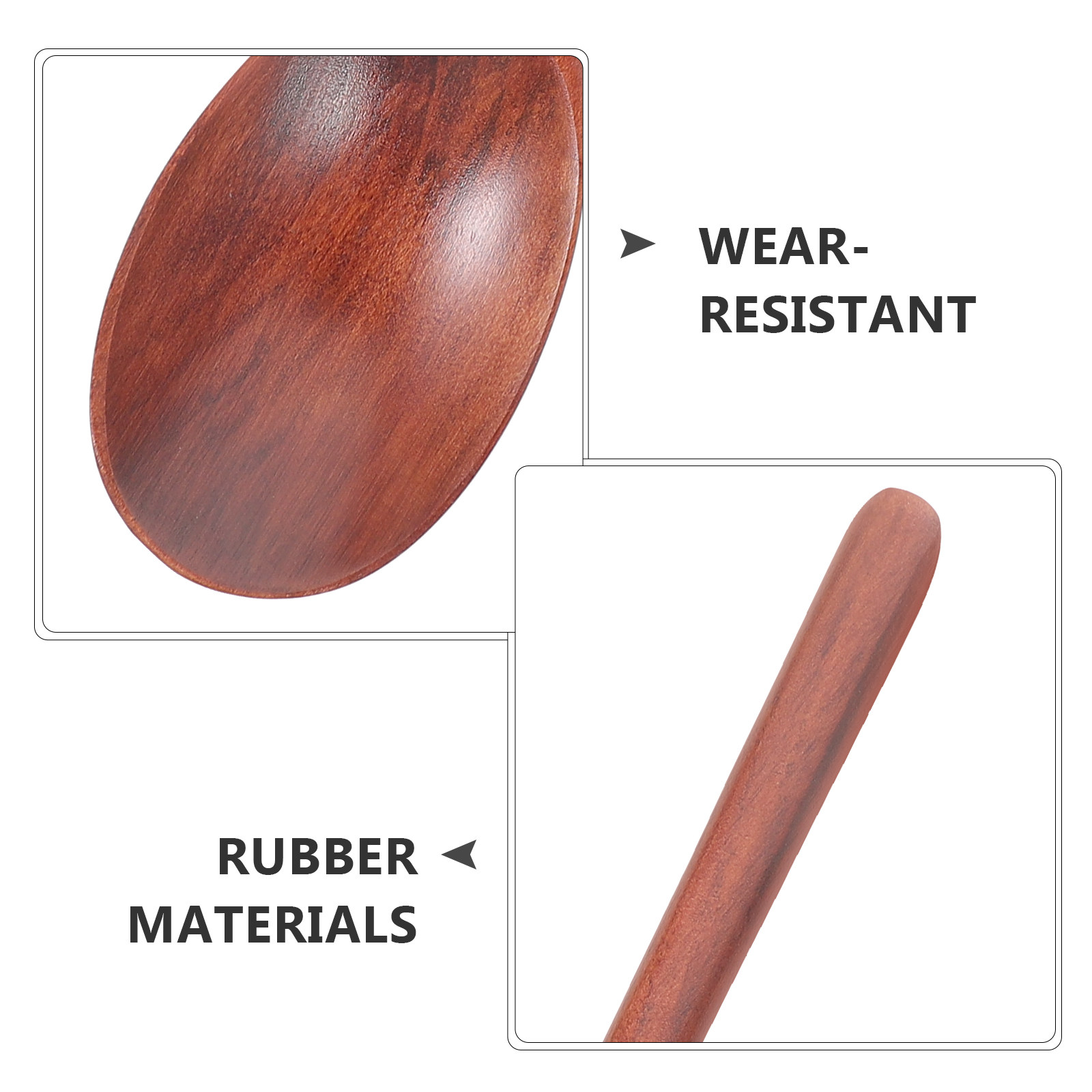 Cuillère à mélanger en bois à  - Kitchen Baking Utensils avis et prix