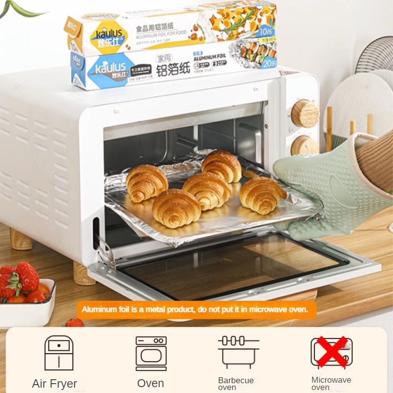Zackoo 10/20/40M feuille d'alu - Kitchen Baking Sheets avis et prix