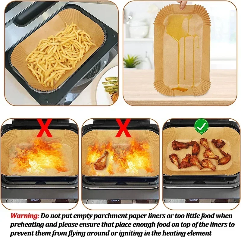 Papier jetable pour friteuse à - Kitchen Baking Sheets avis et prix