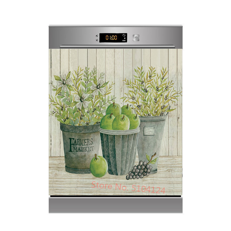 Autocollant de fleurs en pot p - Kitchen Baking Cabinet avis et prix