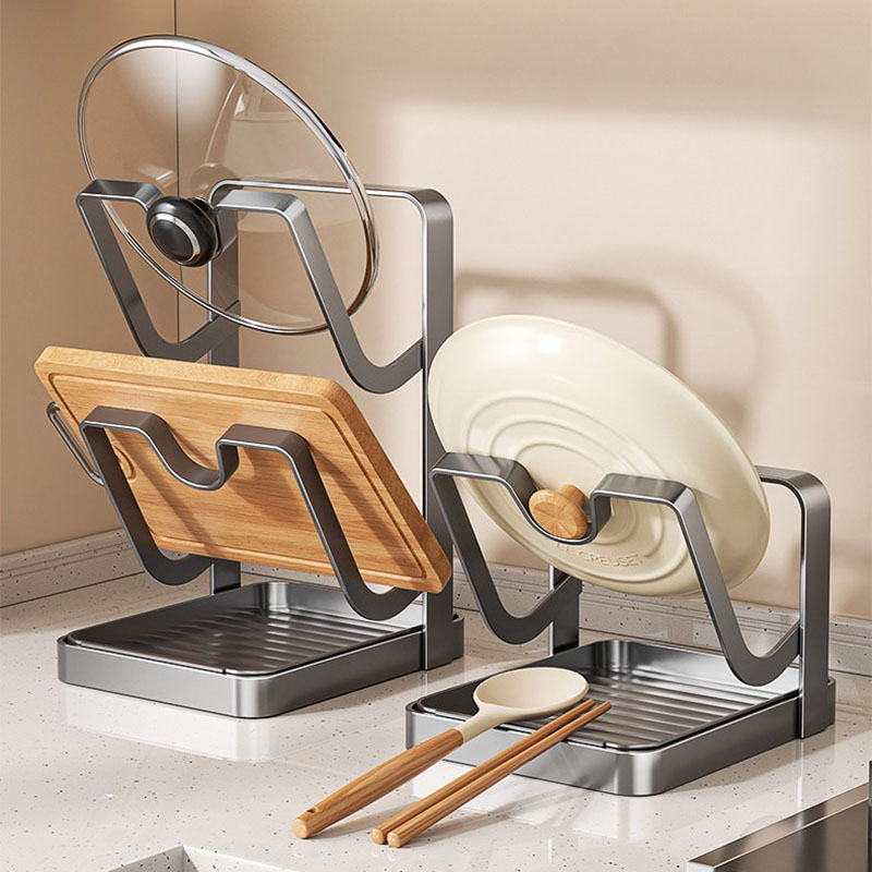 Support de comptoir robuste en - Kitchen Baking Pan Organizer avis et prix