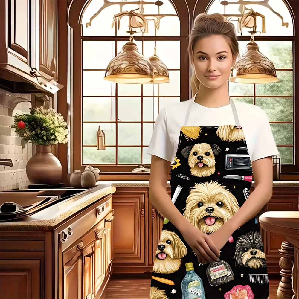 1 tablier amusant pour toilett - Kitchen Baking Background avis et prix