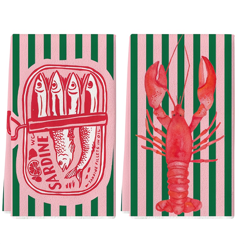 Lot de 2 torchons de cuisine r - Kitchen Baking Cloth avis et prix