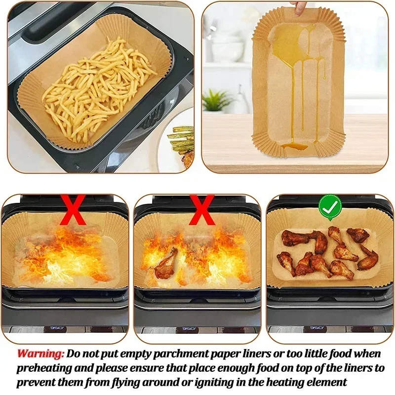 Papier jetable pour friteuse à - Kitchen Baking Sheets avis et prix