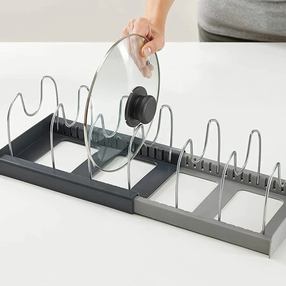 Support de casseroles télescop - Kitchen Baking Pan Organizer avis et prix