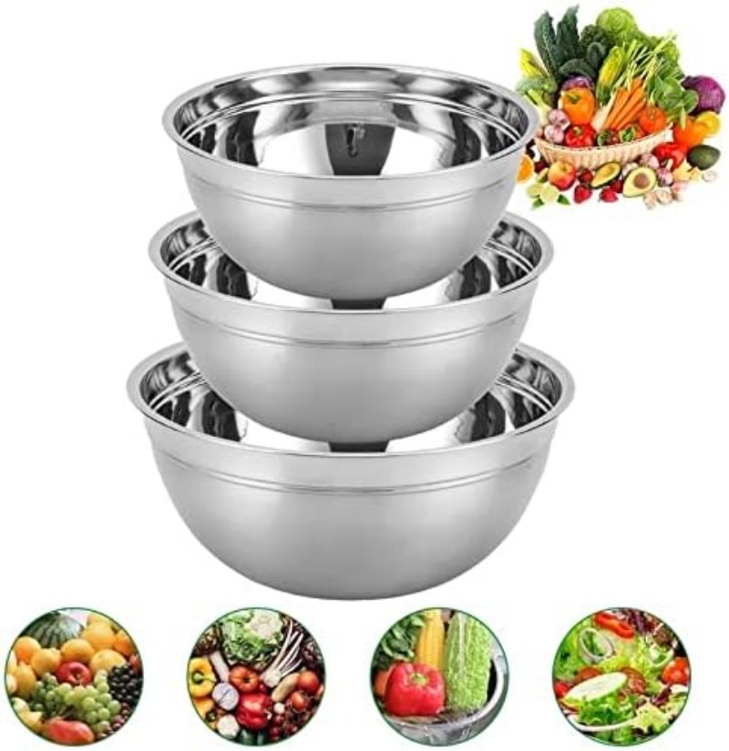 Bol à salade en acier inoxydab - Bread Baking Kitchen Utensils avis et prix