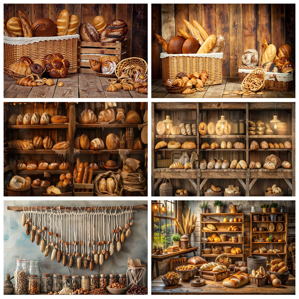 Cuisson pain toile de fond pou - Kitchen Baking Background avis et prix