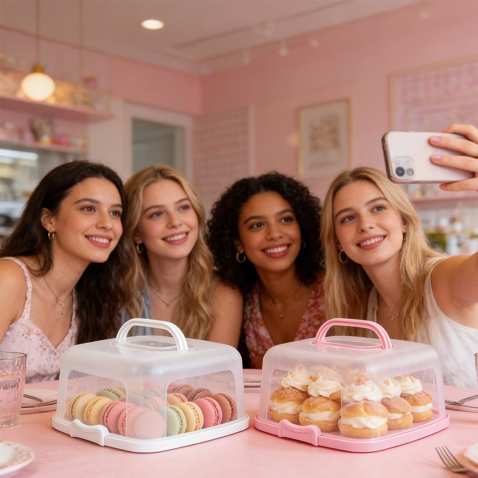 Boîte de transport pour gâteau - Kitchen Baking Storage Containers avis et prix