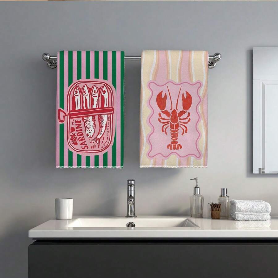 Lot de 2 torchons de cuisine r - Kitchen Baking Cloth avis et prix