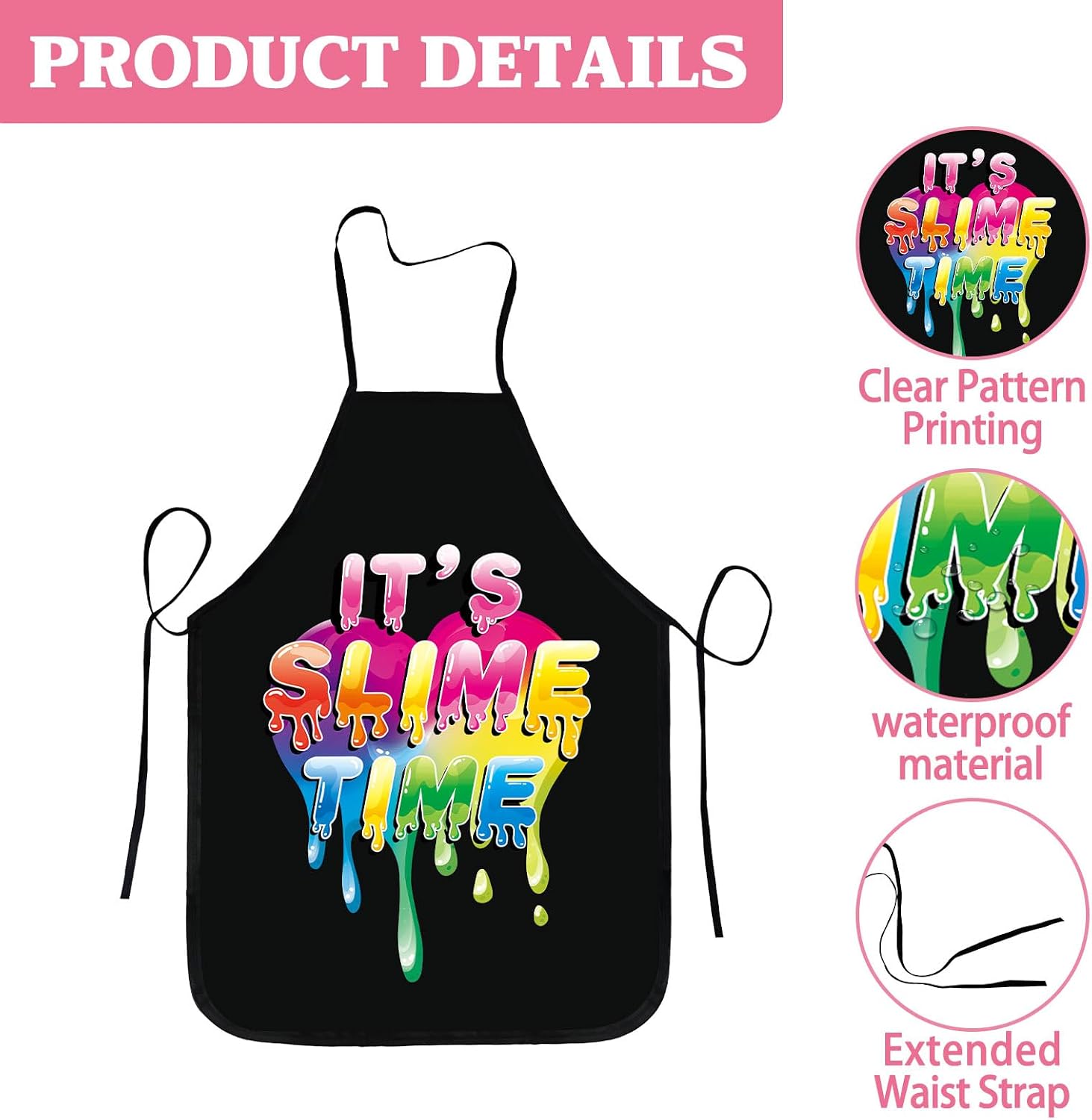 Tablier imperméable noir avec  - Kitchen Baking Background avis et prix