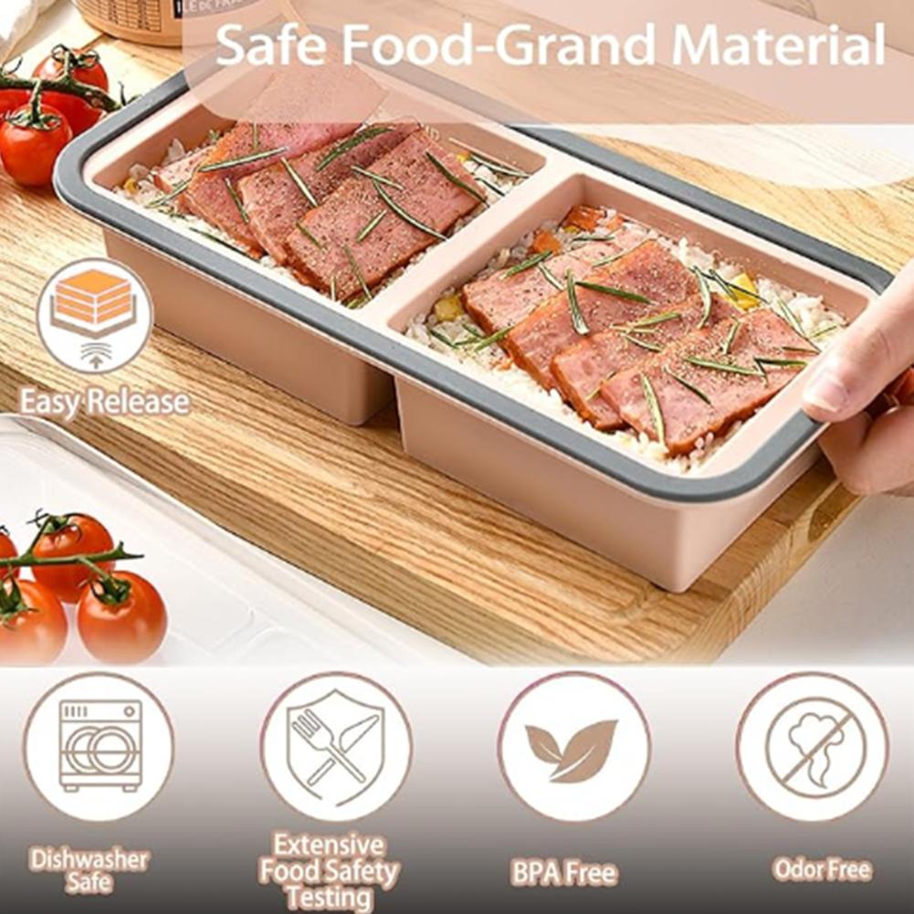 Bac à glaçons géant en silicon - Kitchen Baking Storage Containers avis et prix