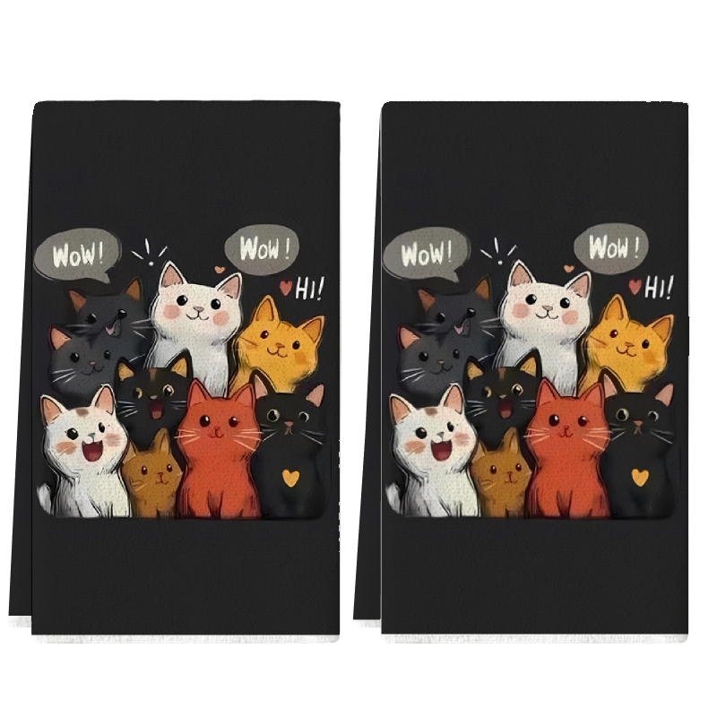 Lot de 2 serviettes de cuisine - Kitchen Baking Background avis et prix
