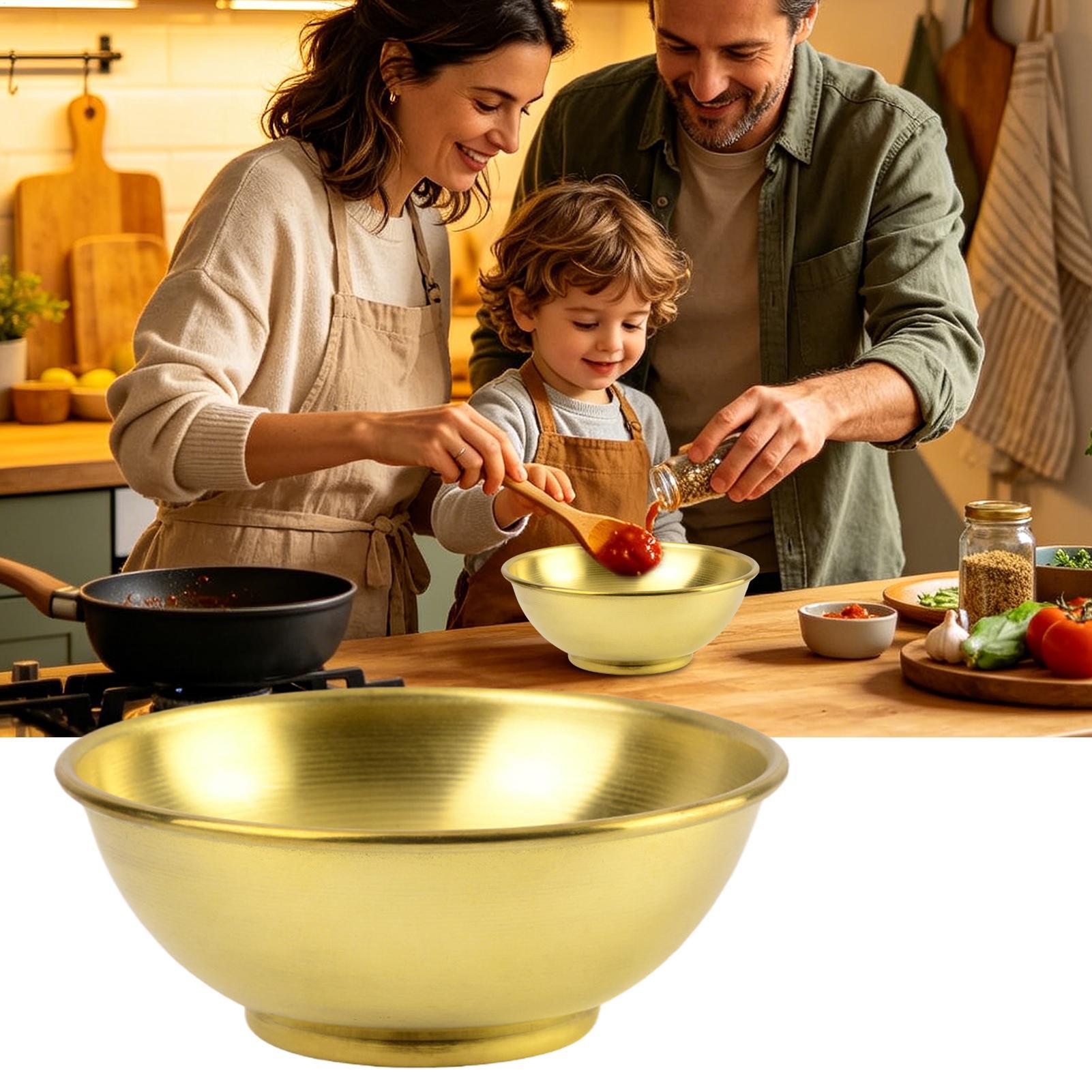 Grand bol en cuivre, récipient - Kitchen Baking Storage Containers avis et prix