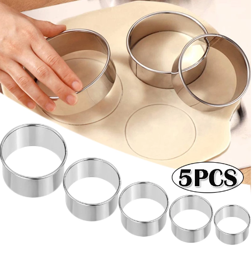 Moule à biscuits rond en acier - Kitchen Baking Utensils avis et prix