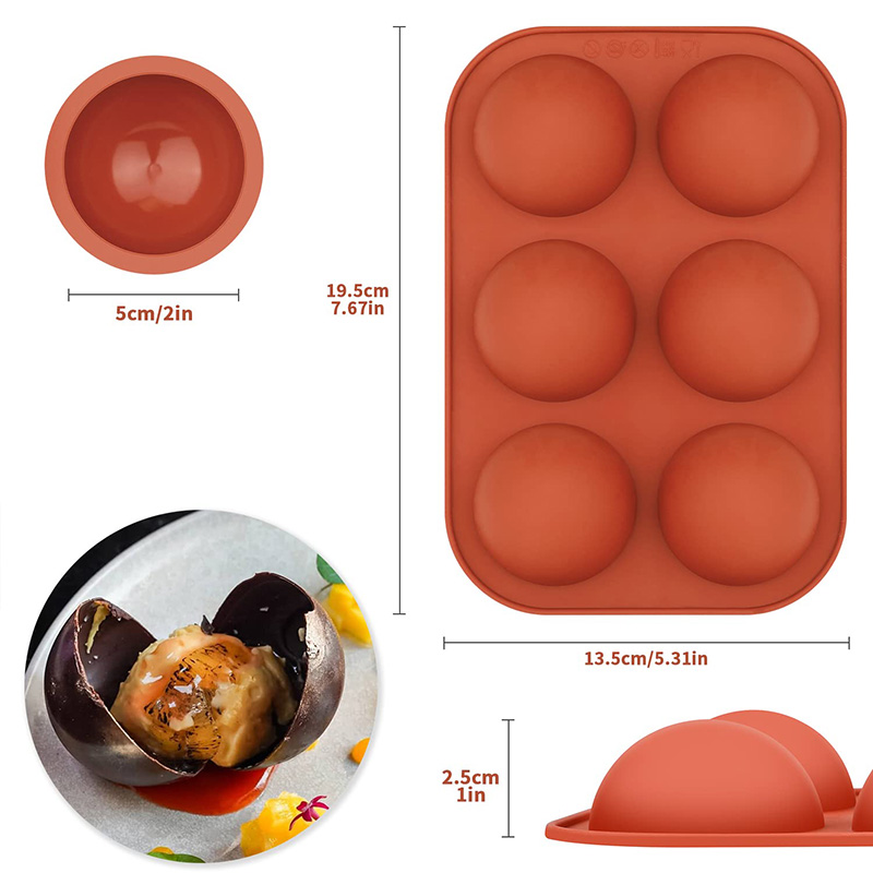 6 Cavités Moules en Silicone S - Kitchen Baking Utensils avis et prix