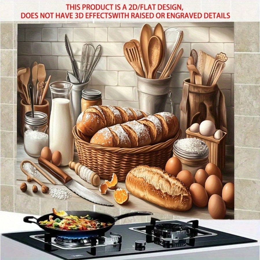 Autocollant mural 2D auto-adhé - Kitchen Baking Cabinet avis et prix